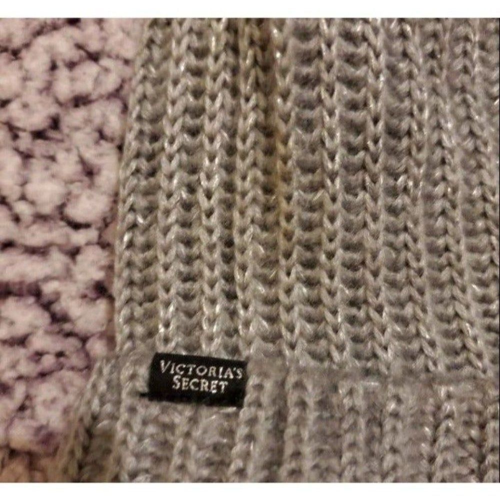 Victoria Secret Pom Pom Rhinestone Hat - Picture 6 of 6